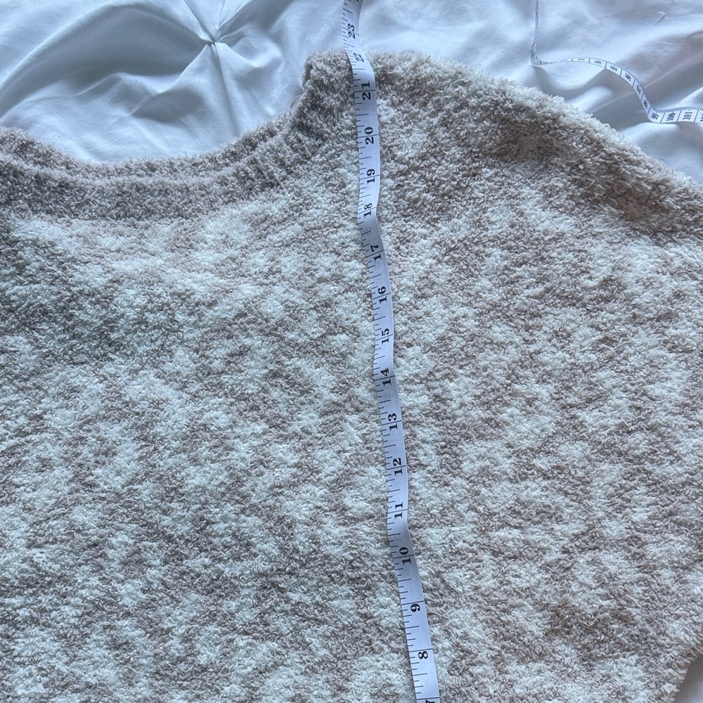 Jessica Simpson Cream and Tan Patterned Sweater - Picture 5 of 6